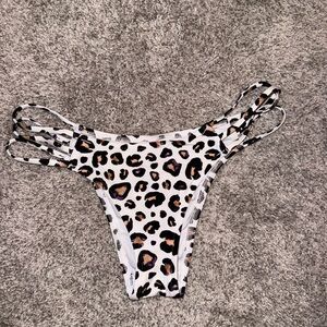 Victoria's Secret Black and White Bikini Bottom